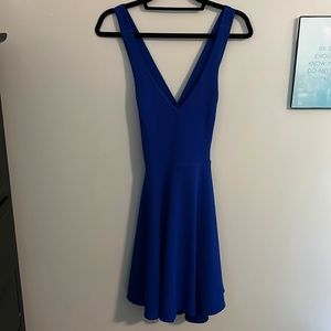 Blue medium lulus cocktail dress